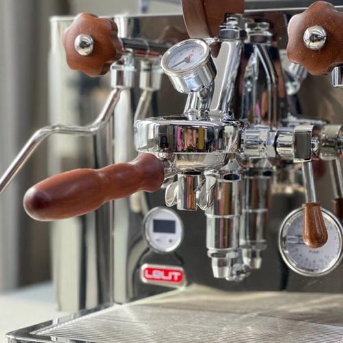 意式咖啡机双份手柄双份分流嘴Slayer E61辣妈 lelit58mm通用手柄