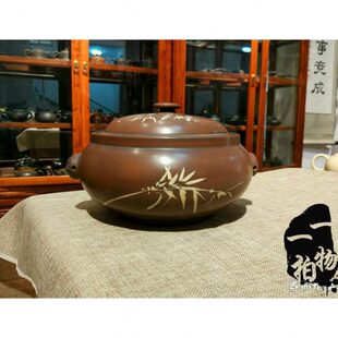 汽锅汽锅鸡汽锅紫陶汽锅电蒸锅云南建水紫陶紫砂汽锅家用专用蒸盘