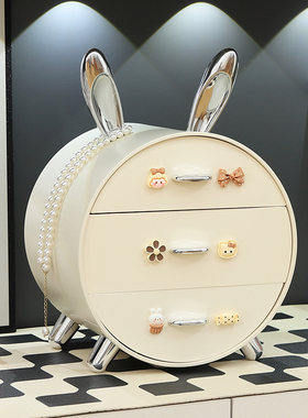 入户玄关轻奢抽屉式桌面收纳y盒钥匙收纳装饰品置物架整理盒摆件