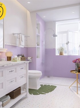 400x800紫色化妆室瓷砖法式z全瓷柔光海基布花砖厨房壁砖阳台地砖