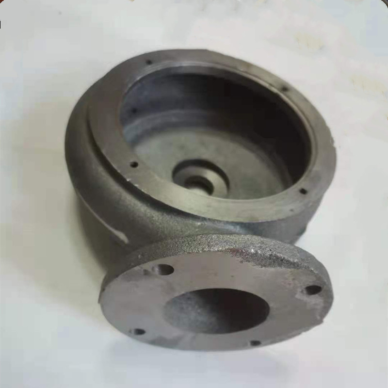 2.2KW无堵塞污水泵蜗壳 铸铁底座支架泵头1.5千瓦出水口水泵配件3