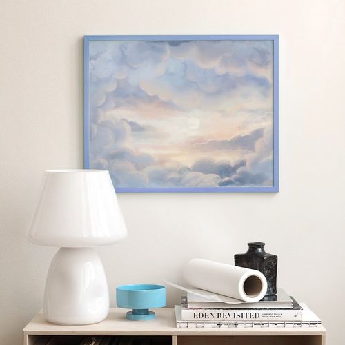 简约北欧ins治愈小众艺术海报装饰画芯贴画餐客厅卧室挂画油画布