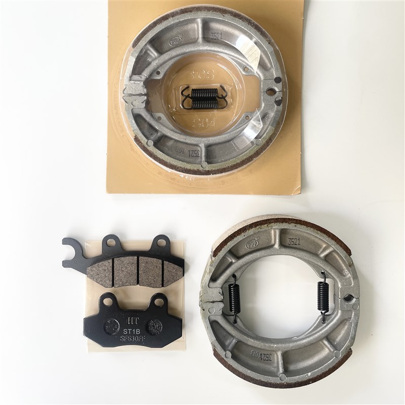 适用豪爵AFR125 USR UCR VH125配件前刹车片碟刹片后刹车片刹车皮图片
