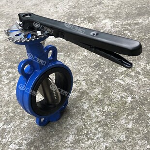 16Q球墨铸铁三元 10Q 乙丙橡胶软密封管路排水 蝶阀D71X 手动对夹式