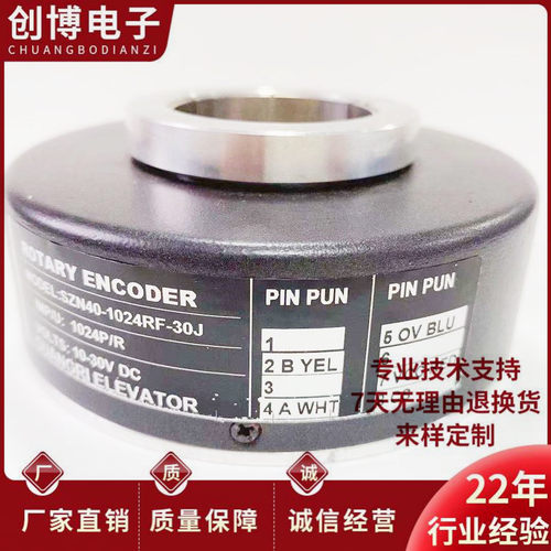 全新SZN40-1024RF-30J空心轴电机编码器