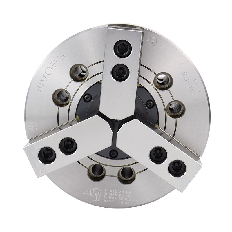 SEOAM原装韩国瑞岩大通孔三爪液压卡盘CGH-06 CGH-08 CGH-10