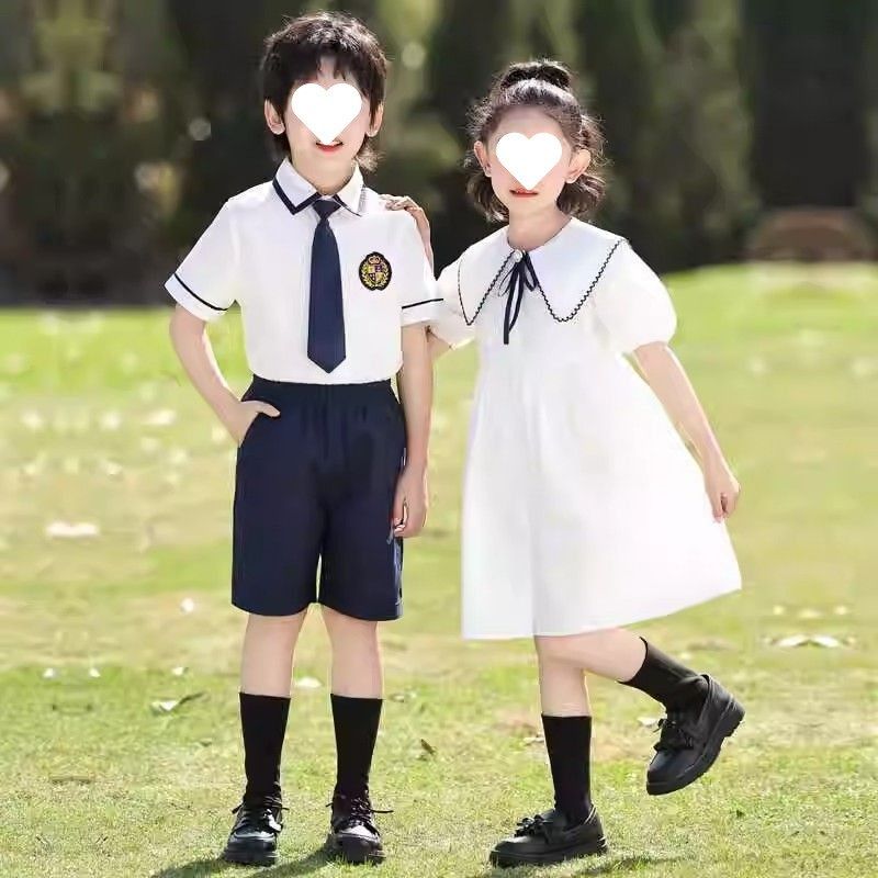 小学生朗诵表演服装六p一儿童节合唱演出服幼儿园毕业照班服舞蹈