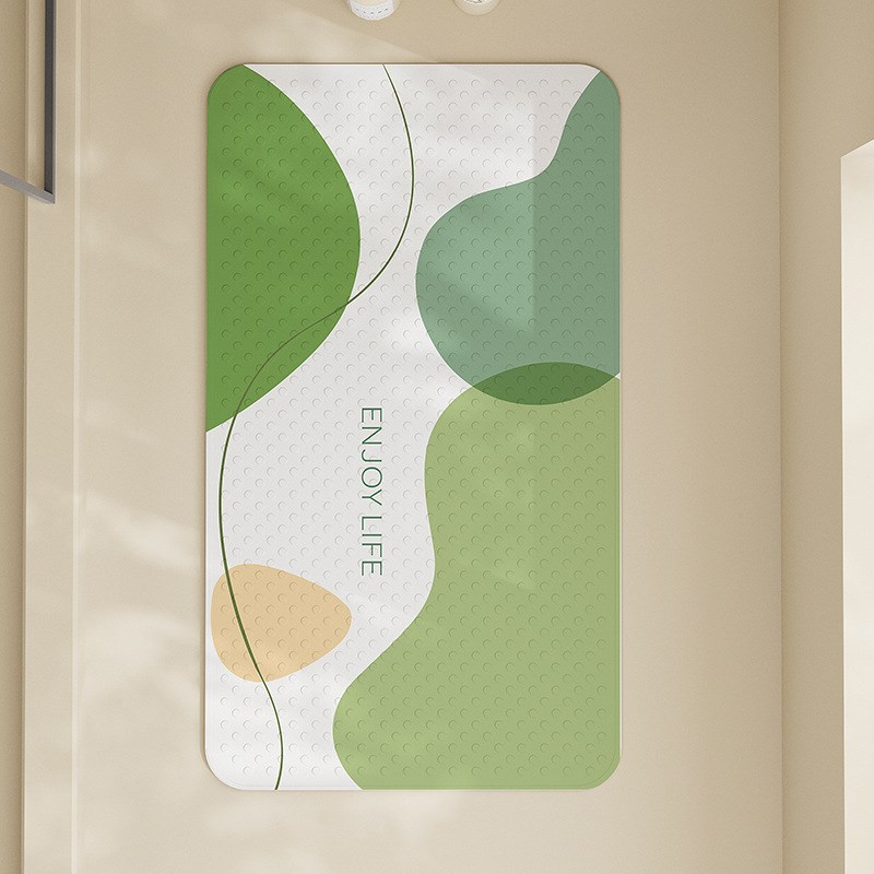 浴室防滑垫卫生间淋浴洗澡防摔专用H地垫儿童老人浴缸吸盘脚垫