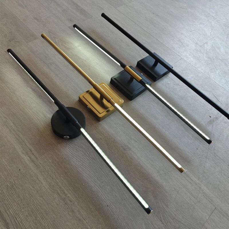 室内圆盘充电壁灯客厅卧室床头装饰灯LEDK遥控免布线磁吸壁灯