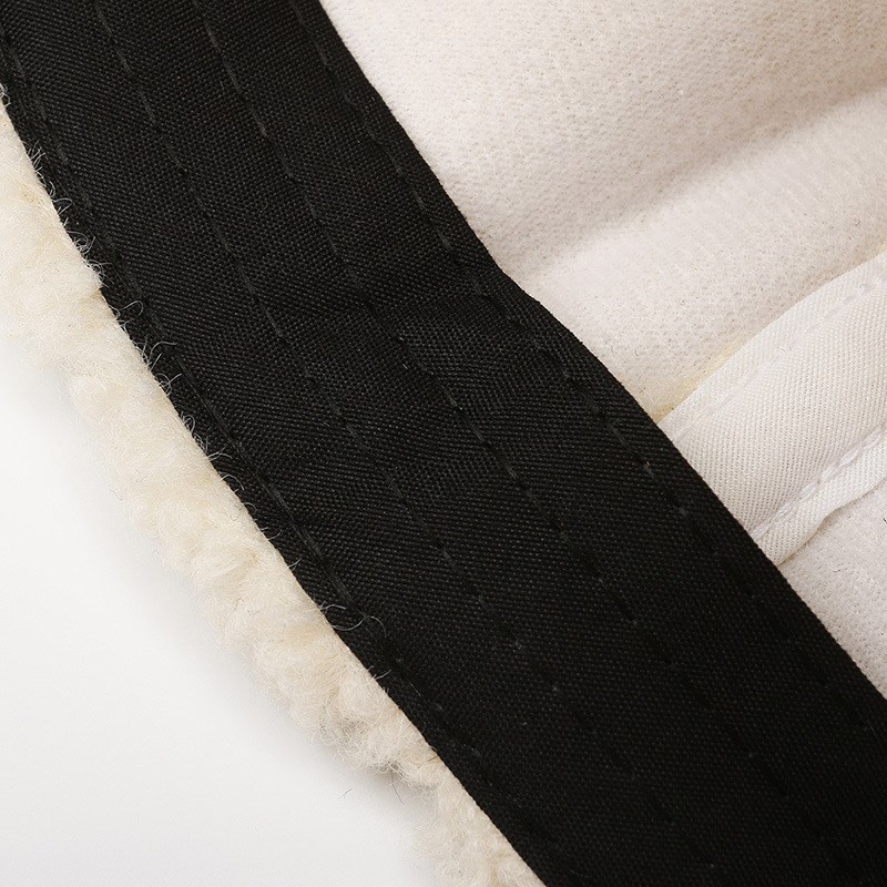 羊羔毛帽子网红字母R款泰迪绒保暖棒球帽时尚S百搭显脸小鸭舌帽