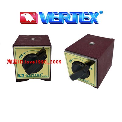 台湾鹰牌强力式磁性座VMB-00开关磁性V型座 强力V型磁力表座磁座