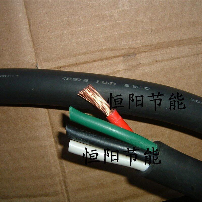 19.8日本进口富士4芯8平方电缆线机床电源线电机控制线VCT型柔软
