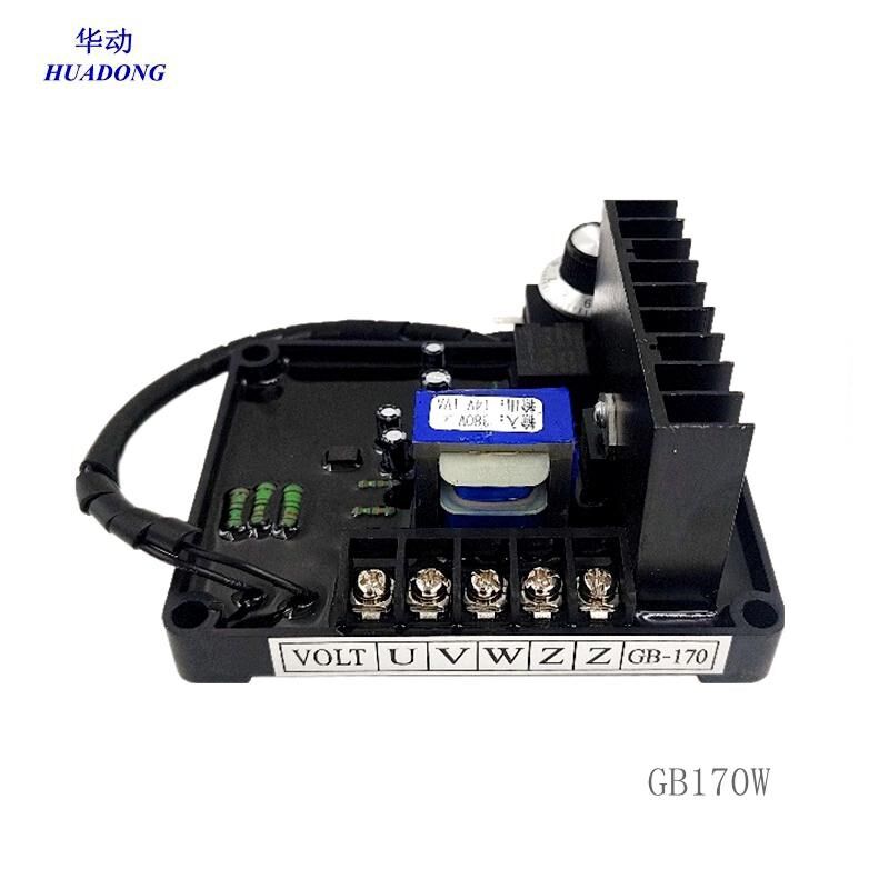 GB170W稳压器30 40 50KW柴油发电机组有刷AVR调节器GB170调压器