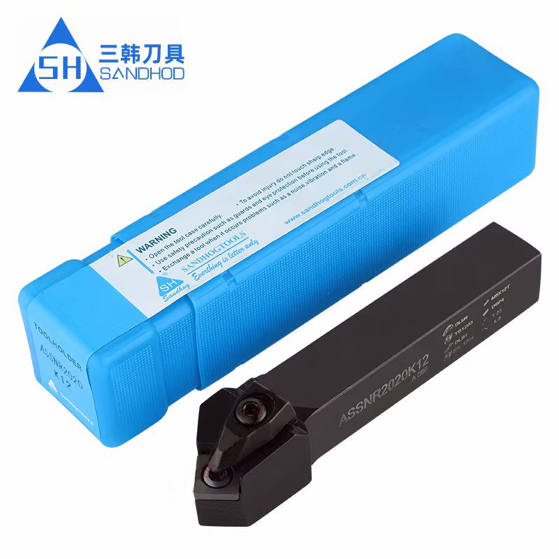 三韩45度外圆倒角刀杆加硬抗震后拉式车刀杆ASSNR2020K12/2525M12