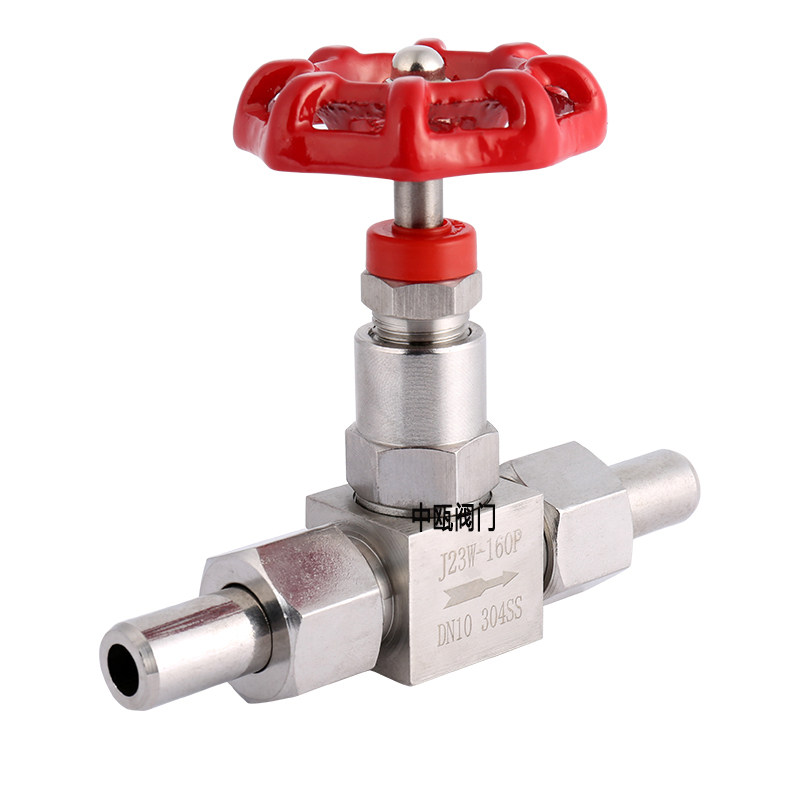 304/201/316不锈钢J21W/J23W-160P/64P高压焊接针型阀截止阀 DN10