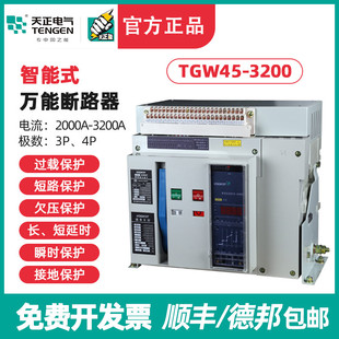 断路器 TENGEN天正 3200A2500A2000A万能式 3200 框架断路器 TGW45