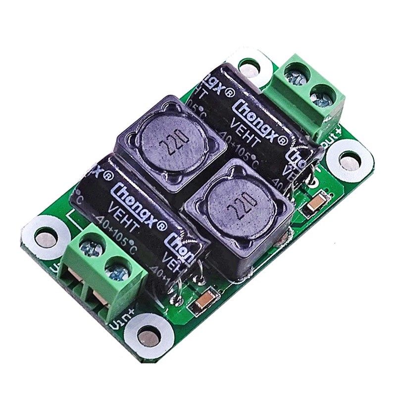 DC直流数字功放电源滤波板模块 汽车音箱电源EMI抑制开关干扰DIY