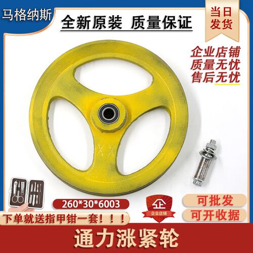 通力电梯涨紧轮蒂森电梯涨紧轮限速器XS3-B 260*30*6003整套全新