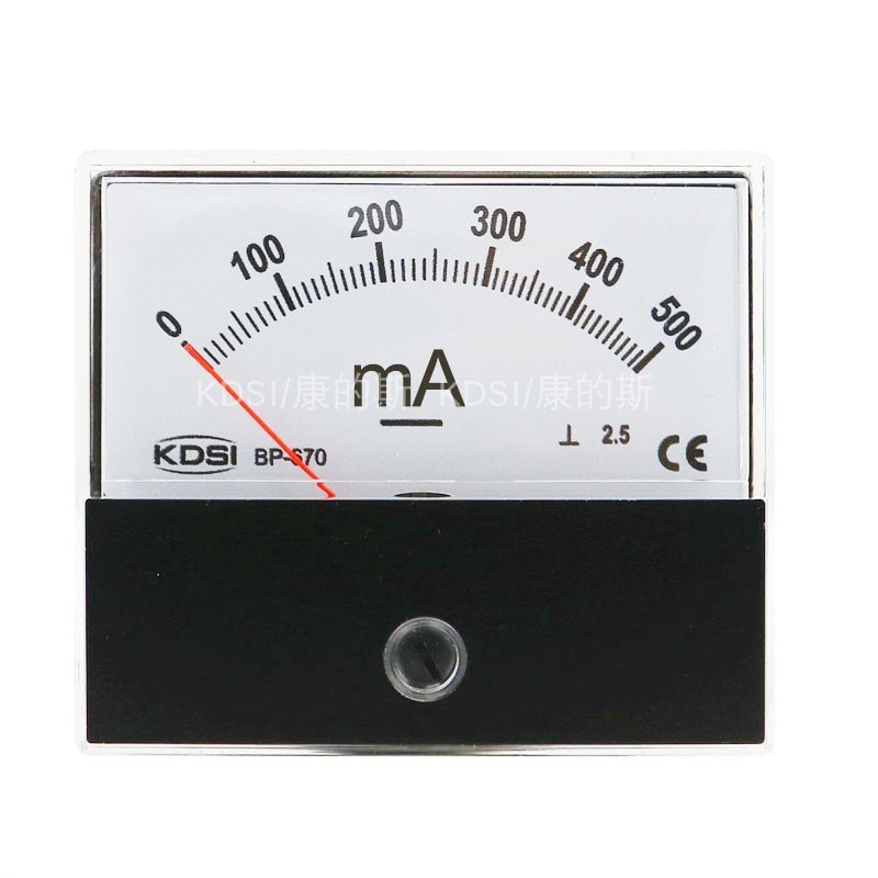 KDSI厂家供应 BP-670 DC500mA毫安电流表 CE认证