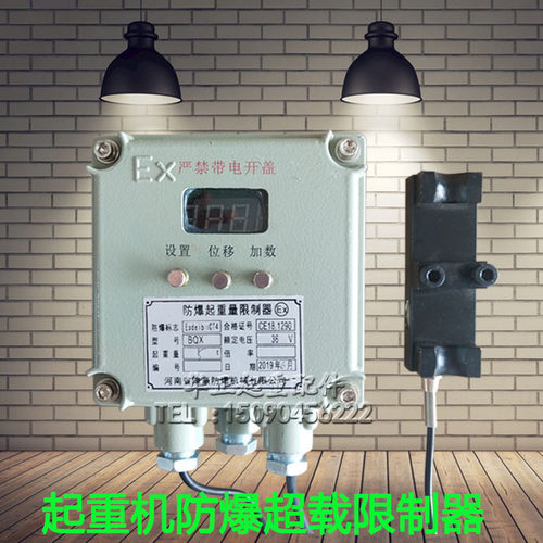 钢丝绳电动葫芦旁压式BQX B防爆超载限制器2 3 5 10T起重量限制