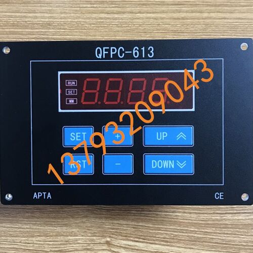 青岛千川木业设备砂光机升降尺寸控制器QFPC-613 木工电脑定厚仪