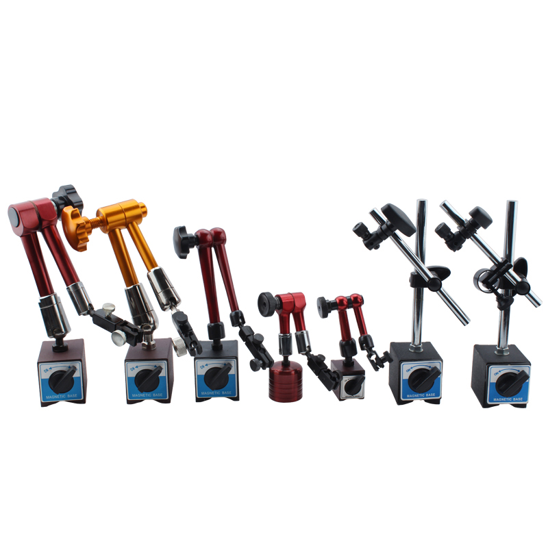 百分表磁力磁性表座强力磁力杠杆加长表座百分表校表支架万向表座