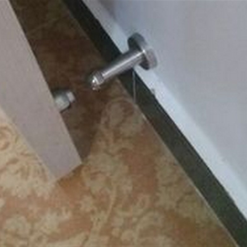 2017新款两用加长门吸 强磁不锈钢地吸  门挡磁吸防撞卫生间