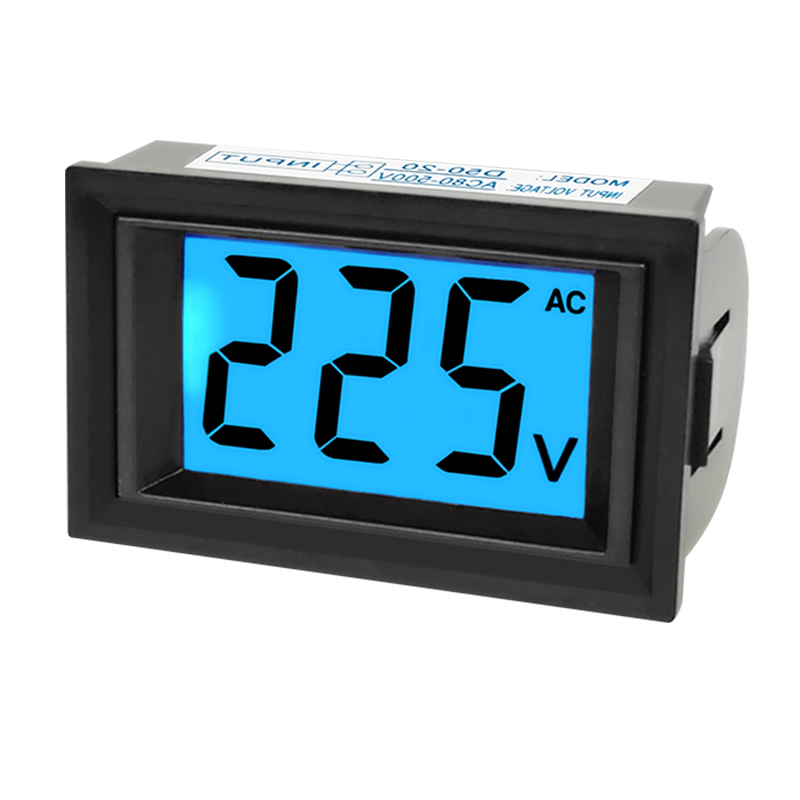 0-0V用交流电压表液晶显示数显表头替91L18指针表D-21