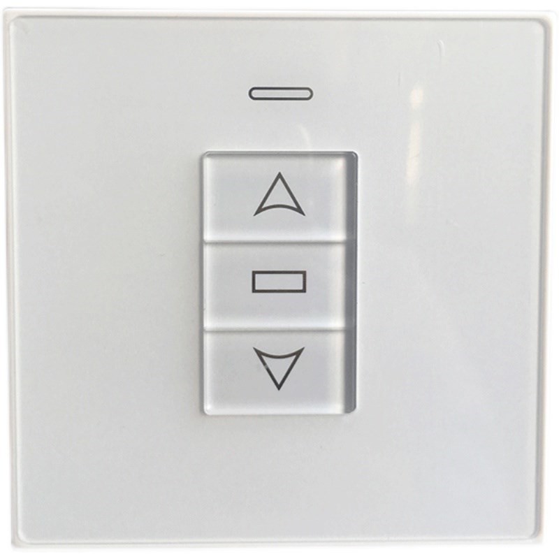 电动窗帘电机用单路双路86盒强电交流220V开关接收器可配无线遥控