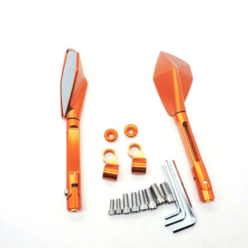 改装全CC后视镜 黄龙600 M VX155 300 电摩反光镜