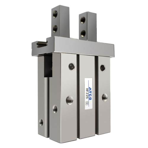 通孔侧面扁平型安装导轨加长手指气缸HFKL16/10/HFKL20/25/N/B/f