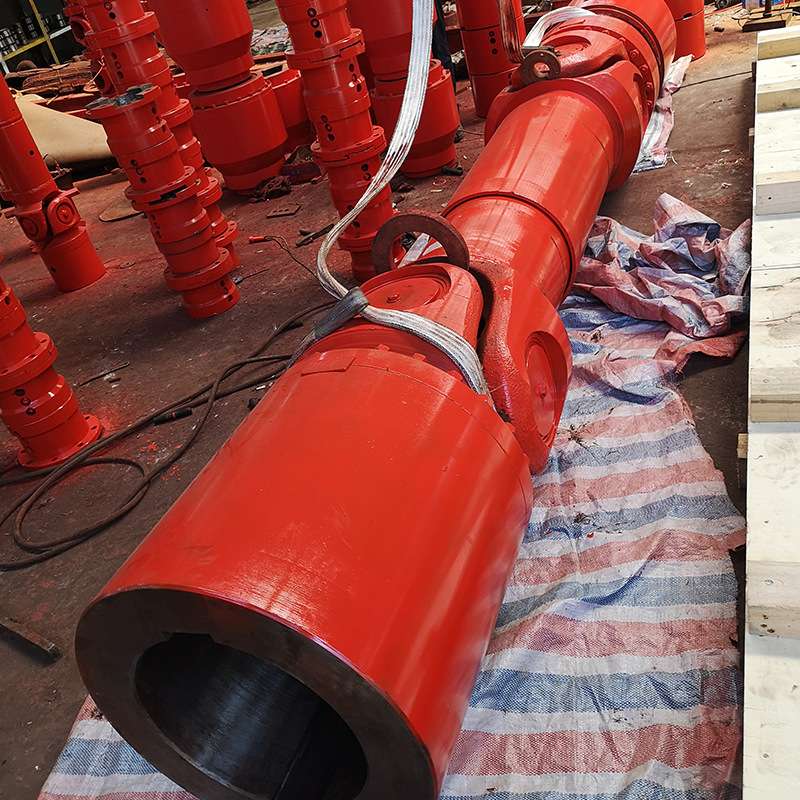 AZEJIA连轴器连接轴万向节十字伸缩轴厂家无锡LSWC重型万向联轴器