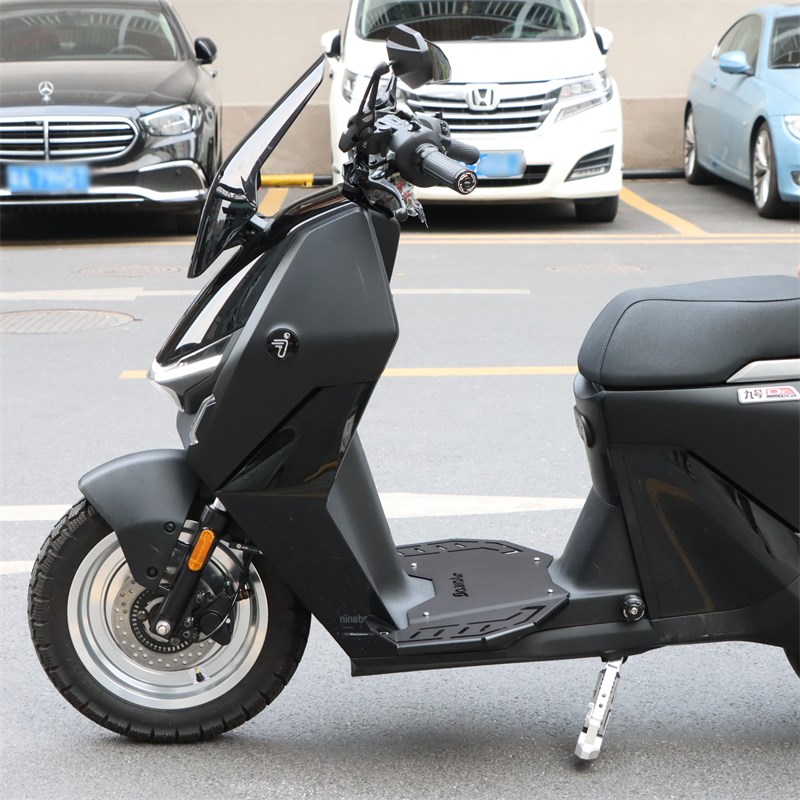 适用于九号猎户座Dz110P电动车C改装扩展加宽一体前脚踏板改装配