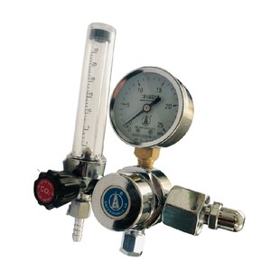 二氧化碳减压器YQC 731L减压表调压器大华 03L带流量计减压阀YQC