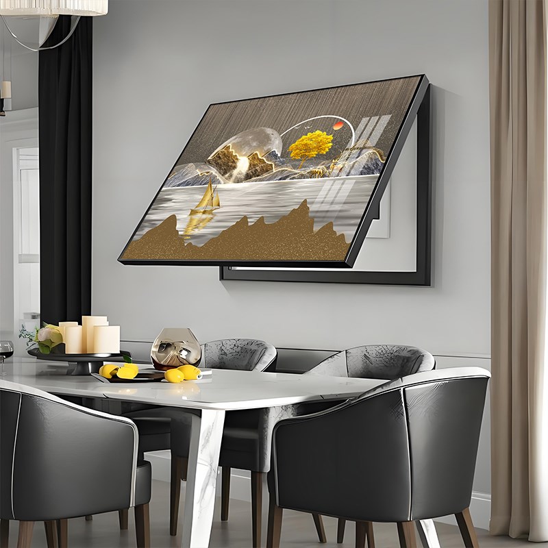 创意装饰画电表箱客厅家用遮瑕疵电闸开关箱免打孔挂墙电源配电箱