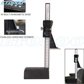 迷你数显度尺 塑料款 硬质合金划线头 磁性底座 150MM ETOPOO