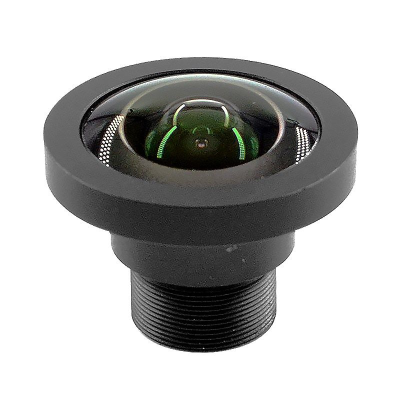 M12接口镜头1.13MM鱼眼广角220度8MP监控摄像工业模组CMOS相机CCD