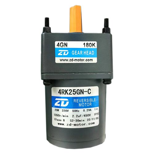 ZD 中大25W阻尼减速电机马达单相220V 4RK25GN-C/4GN180K