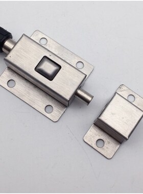 DK611不锈钢插销锁门窗防盗弹簧自动插销电器柜门搭扣开关柜