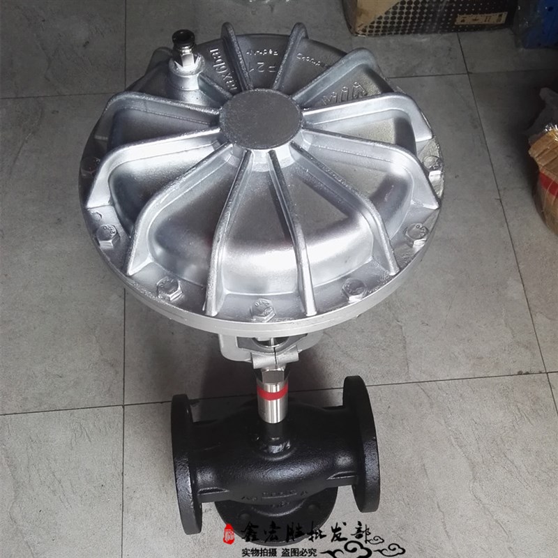 气动调节阀baelz贝尔兹款印染导热油蒸汽比例式三通温控阀阀门2寸