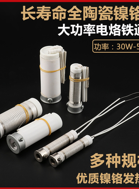 大功率电烙铁发热芯外热式300W200W150W80W75W60W40W30W烙铁芯