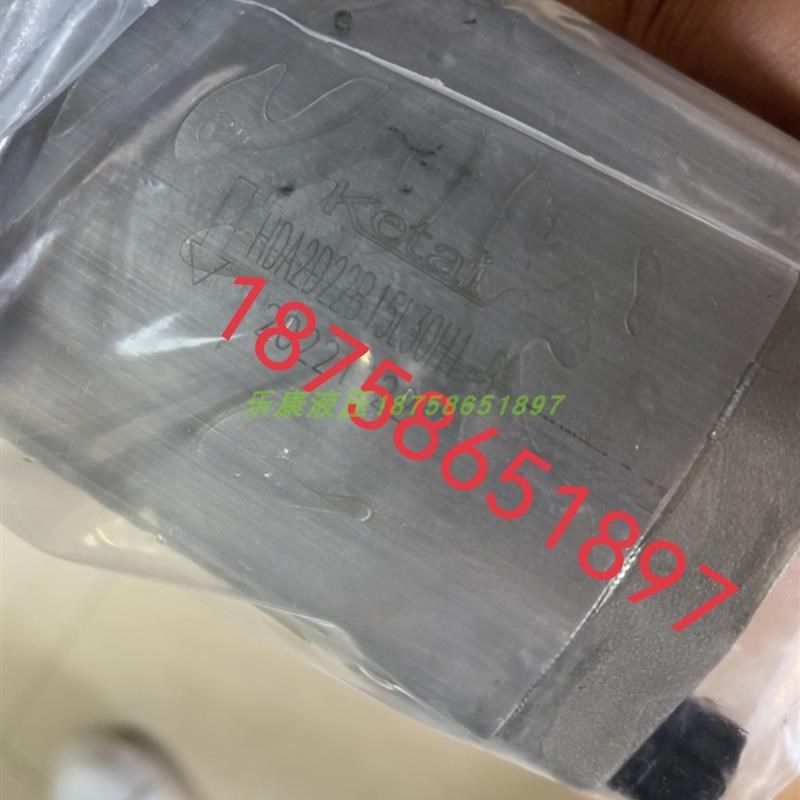 KETAI齿轮泵HDA2D20B15L30H1v-B HDH2D HDA2D30B/28B/25B/22B/18B