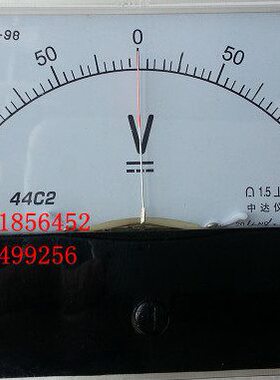 直流正负电压表44C2+-100V 150V 250V 300V 450V 500V  600V