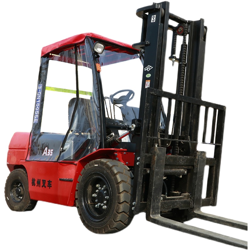 杭州叉车雨棚篷挡雨帘遮阳围帘龙工防雨罩合力顶棚门帘遮雨板