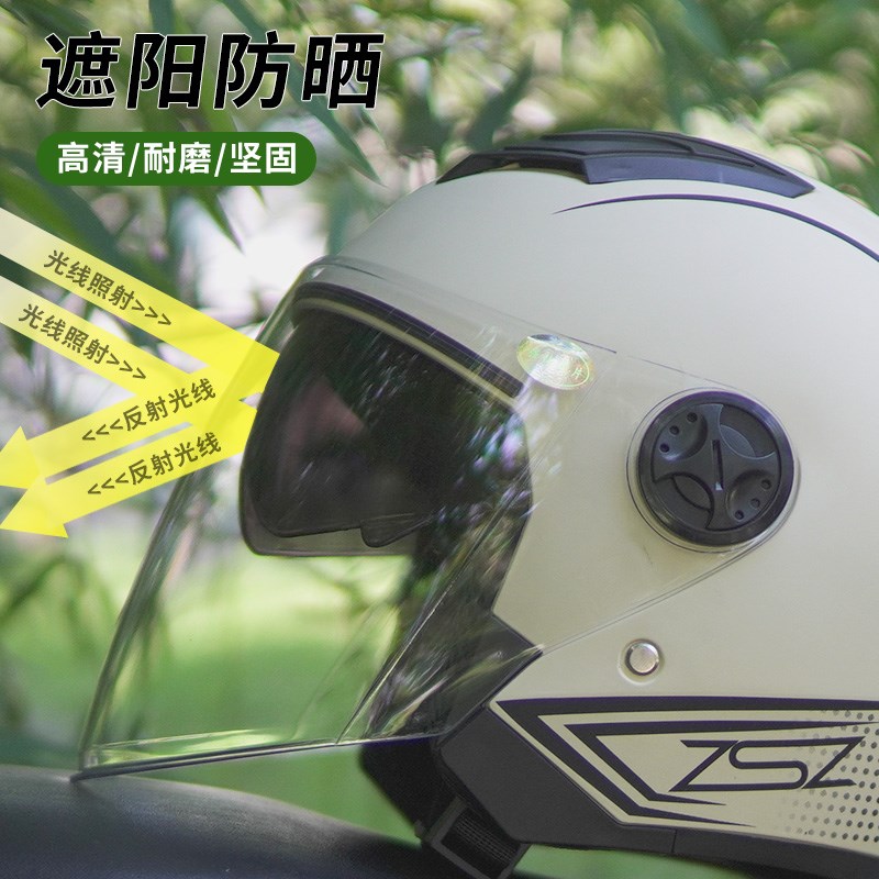 2025新款电动车头盔3C认证男女士秋冬季全款电瓶安全帽半盔