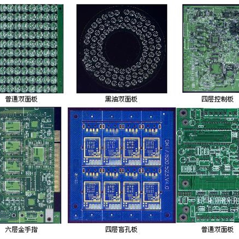 单双面多层BGA环保工艺印刷电路板牙签板无卤素刚性线路板定制