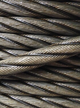 徐工吊车配件大全原厂狼山钢丝绳4Vx39S+5FC麻芯卷扬钢丝4股14mm