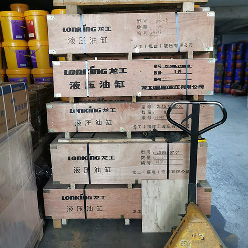 龙工铲车原厂配件 正品动臂油缸总成大臂提升50C 855B 855N装载机