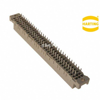 HARTING 09032646825 欧式插座3排64针板连接器 DIN41612哈丁