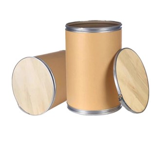 食品级铁箍纸板桶鱼胶医药化工染料环保圆纸桶粉末纤维纸板筒